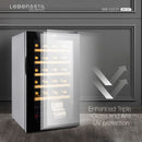 Lebensstil Kollektion Wine Cooler 63L/24 bottles Fridge LKWC-2401