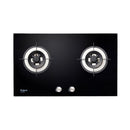 Rubine 2 Burner Glass Hob Built In Gas Cooker RGH-BRAVA X-2B-BL / RGH-VERRA2B-SK / RGH-FIGATA2B-BL