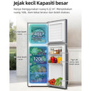Chiq Peti Sejuk 2 Pintu (168L) 2 Door Refrigerator CTM168 CTM168-BK