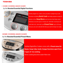 Toshiba Periuk Nasi Digital Rice Cooker (1.8 L) RC18DH1NMY RC-18DH1NMY