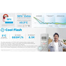 Midea Penyaman Udara 1.0HP Split Wall Mounted Type Inverter Air-Conditioner MSCE-10CRFN8 (FULL SET)