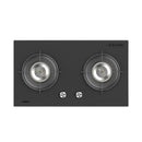 Rubine 2 Burner Glass Hob Built In Gas Cooker RGH-BRAVA X-2B-BL / RGH-VERRA2B-SK / RGH-FIGATA2B-BL