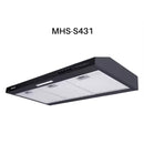 Milux Penyedut Asap Dapur Slim Cooker Hood MHS-S431 MHS-432W