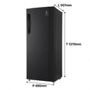Morgan Single Door Refrigerator (191L) MRF-M7201SD