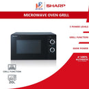 Sharp Pemanas Lauk 20L Microwave Oven With Grill R20GABMA
