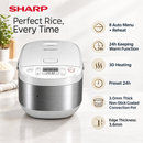 Sharp Periuk Nasik (1.8L) Jar Rice Cooker KST18AMWH KSL18MYBK