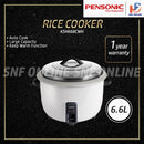 Sharp Periuk Nasi - 6.6L Rice Cooker KSH-668C-WH KSH668CWH