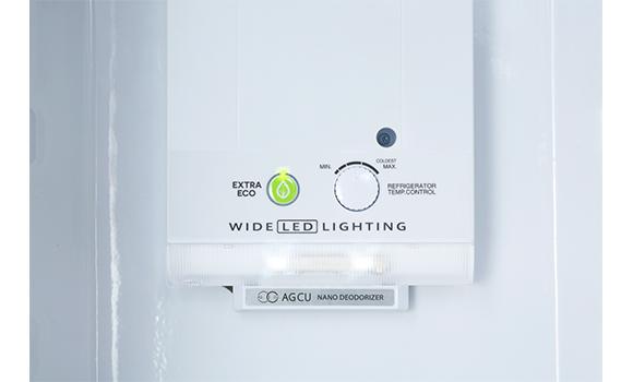 Sharp Refrigerator 2 Door 400L J-Tech Inverter Peti Sejuk 2 Pintu SJ406MSS