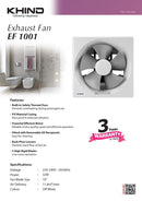Khind Kipas Pengudaraan - Exhaust Fan (10“) EF1001