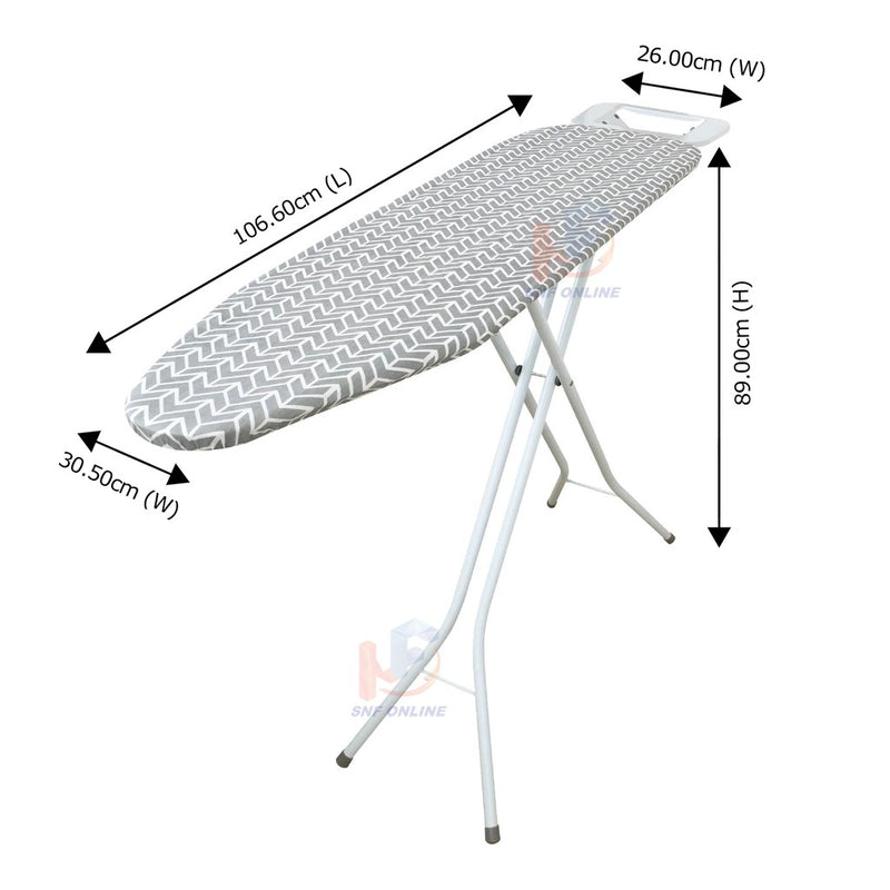 Premium Ironing Iron Board Papan Seterika Papan Gosok SNFIRONBOARD
