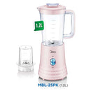 Midea Blender - Pink/Green (1.2L) MBL-25