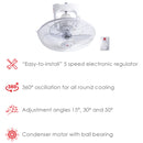 KDK 16” Auto Fan KQ409