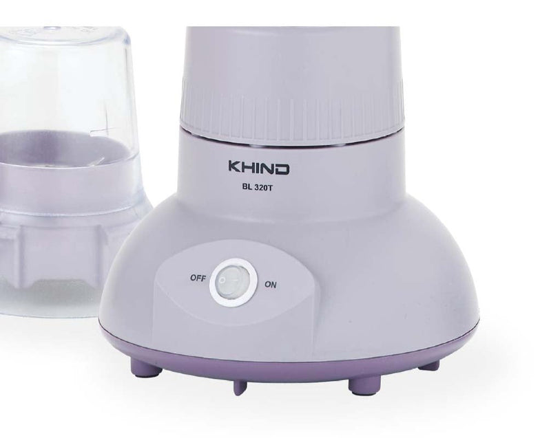 Khind 1.0L Blender With Dry Mill BL320T Blender Buah