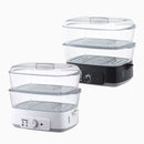 Morgan Pengukus Makanan Food Steamer 2 Tier 28L Nutristeam Pengukus Makanan MFS-29 MFS-29(BK) MFS-29(WH)