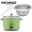 Khind Periuk Nasi Rice Cooker - Random Colour RC806N (0.6L)