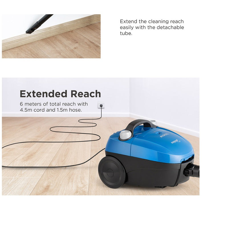 Midea Vacuum Cleaner 1200W MVC-C1211S-RD / MVC-C1211S-BL  MVC-C1211S
