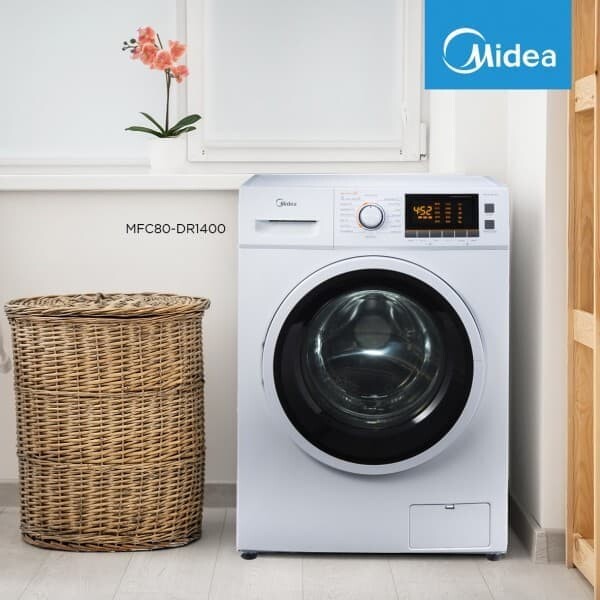 Midea 2 In 1 Front Load Washer Dryer MFC80-DR1400