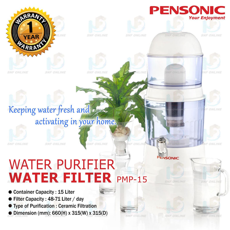 Pensonic Water Purifier Water Filter Mineral Pot PMP-15