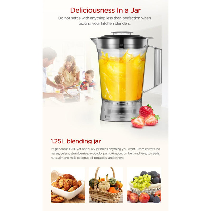 Midea Blender 2 Speed (1.25L) MBL-35BK