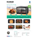 Khind Electric Oven 100L OT100E Upgrade of OT100