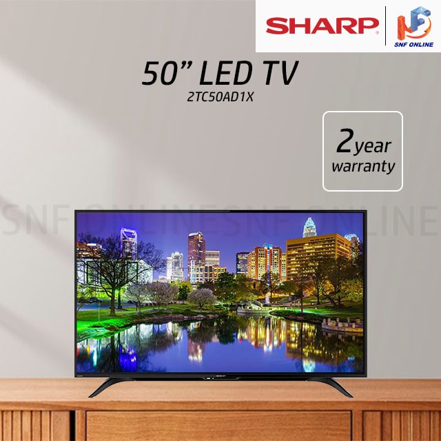 Sharp Led 50 Inch Sharp 50” FULL HD LED TV 2T-C50AD1X 2TC50AD1X