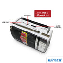 Wirata Radio Mudah Alih Dengan USB Portable Radio With USB/SD LT-D6.5 LT-D6.5U