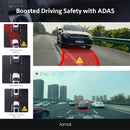 70Mai A800S Dual vision 140 Rear Cam FOV 4K Ultra HD Screen Dash Cam Rear APP Control 24h Night Vision A800 A800S + RC06 + 32GB