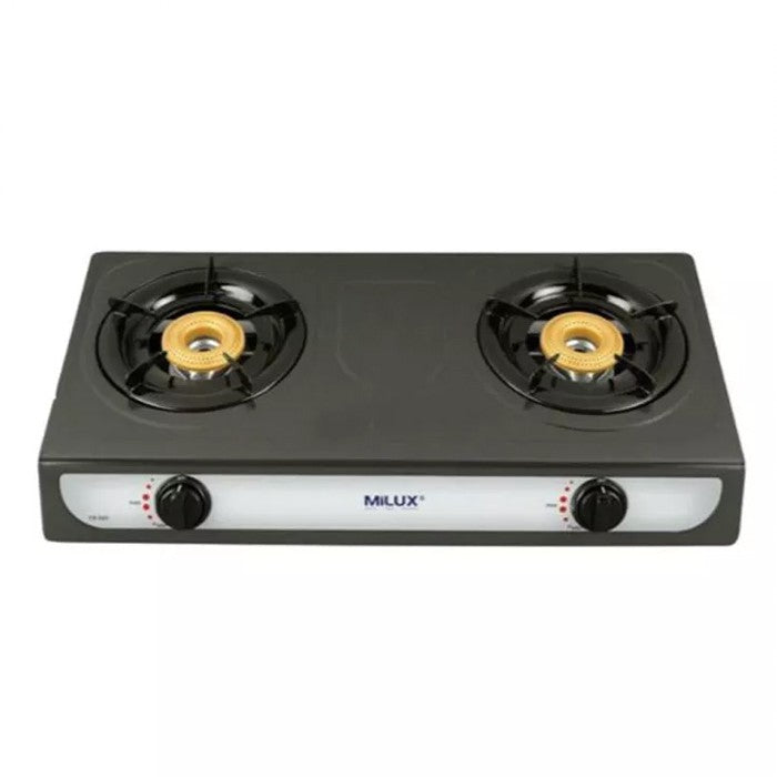 Milux Double Burner Gas Cooker YS-3030 YS3030