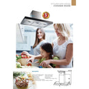 Midea Cooker Hood Chimey Hood 90cm  MCH-90TM1