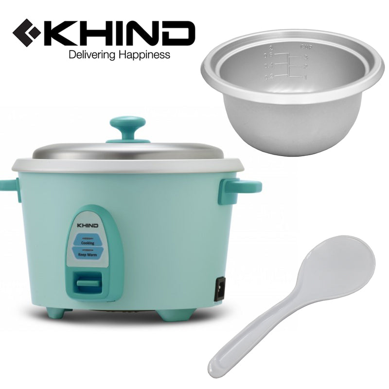 Khind Rice Cooker - Random Colour RC806N (0.6L)
