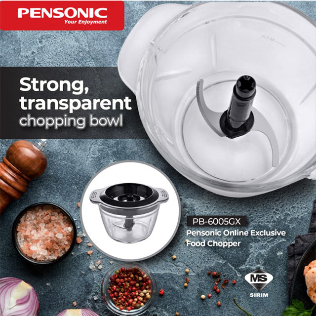 PENSONIC Pencincang Makanan - Food Chopper PB-6005GX