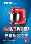 Trio Pengadun Berdiri Berkuasa Power Stand Mixer TPM-601 TPM-602 600W