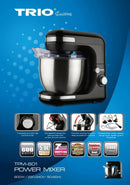 Trio Pengadun Berdiri Berkuasa Power Stand Mixer TPM-601 TPM-602 600W