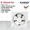 Khind Kipas Pengudaraan - Exhaust Fan EF-8001 EF8001
