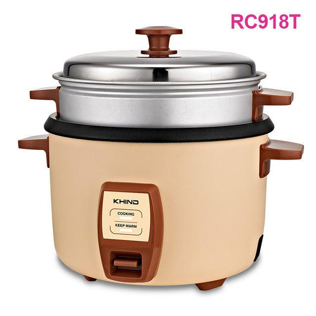 Khind Rice Cooker- Random Colour RC918T (1.8L)