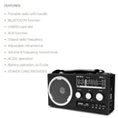 Wirata Radio Mudah Alih Dengan USB/SD/AUX/REMOTE Portable Radio With USB/SD/AUX/REMOTE RS-8.5U