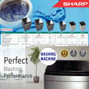 Sharp 9KG Fully Auto Washing Machine ESX958 Premium Series