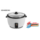 Sharp Periuk Nasi - 4.5L Commercial Rice Cooker KSH458CWH KS-H458C-WH