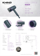 Khind Pengering Rambut Hair Dryer 1400W HD-1400 HD1400