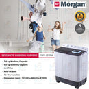 Morgan Mesin Basuh Separuh Manual Semi Auto Washing Machine 7kg MWM-1370SA