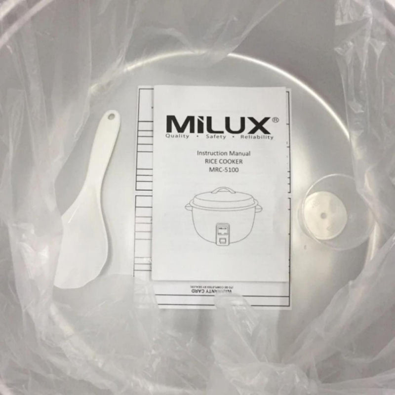 Milux 25 Cups 4.5L Commercial Electric Rice Cooker MRC-545 MRC545