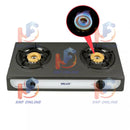 Milux Double Burner Gas Cooker YS-3030 YS3030