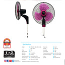 Khind 16’’ Wall Fan WF1660TH