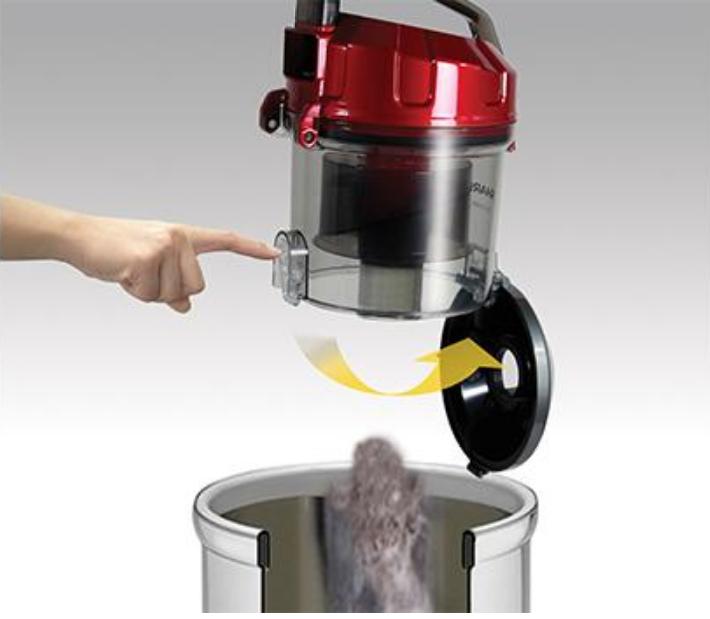 Sharp Vacuum Cleaner-Silver 1200W EC-C1219-S / ECC1219S