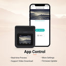 70Mai A400 Car Recorder Dash Cam QHD 1440P Rear Cam Night Vision 145 FOV WDR App Control Smart 70M-A400-RD + 64GB