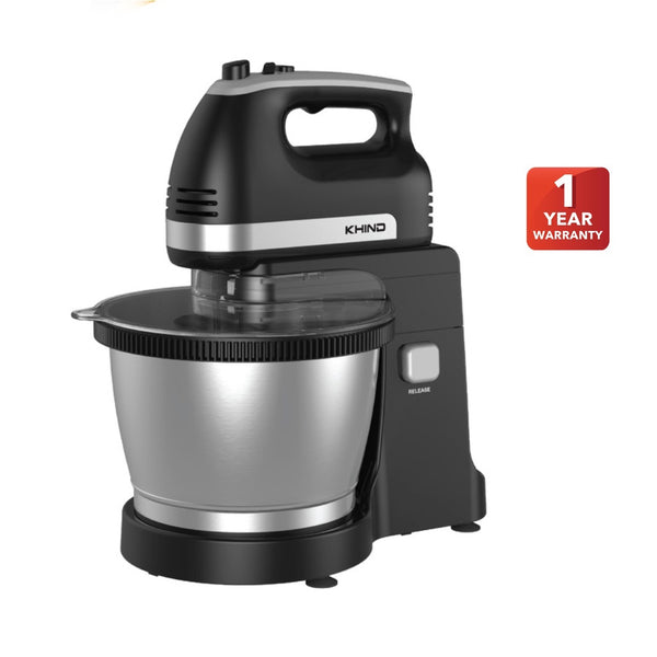 Khind 3.5L Stand Mixer Stainless Steel Bowl SM335S