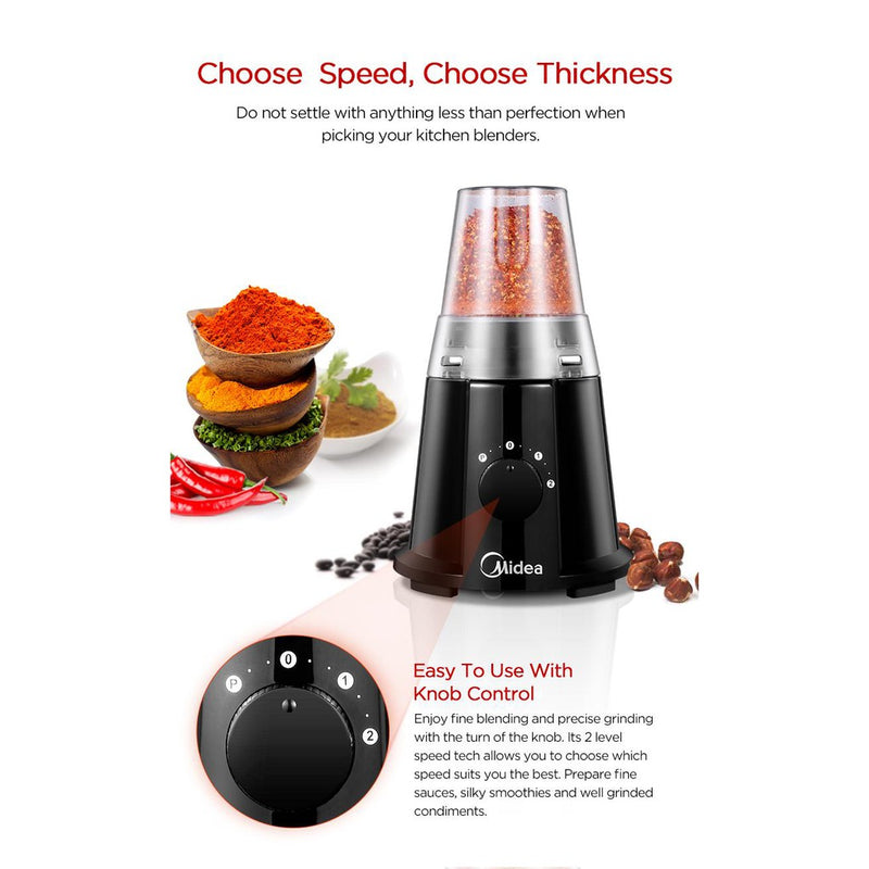 Midea Blender 2 Speed (1.25L) MBL-35BK