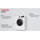Toshiba Mesin Pengering 7KG SENSEDRY Tumble Dryer TD-H80SEM TDH80SEM