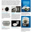 Trio Pengukus Makanan Food Steamer 25L TFS-28 TFS28