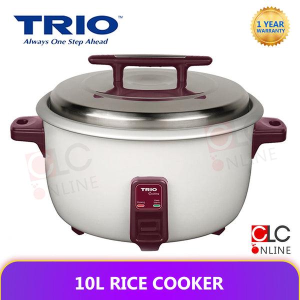 Trio 10L Commercial Electrical Rice Cooker TRC-10L